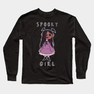 Spooky Girl Long Sleeve T-Shirt